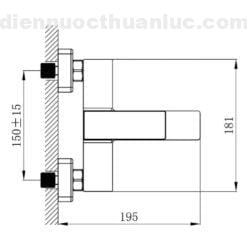 Thông số kỹ thuật Củ sen nóng lạnh EL-HAVENT 01 Eurolife