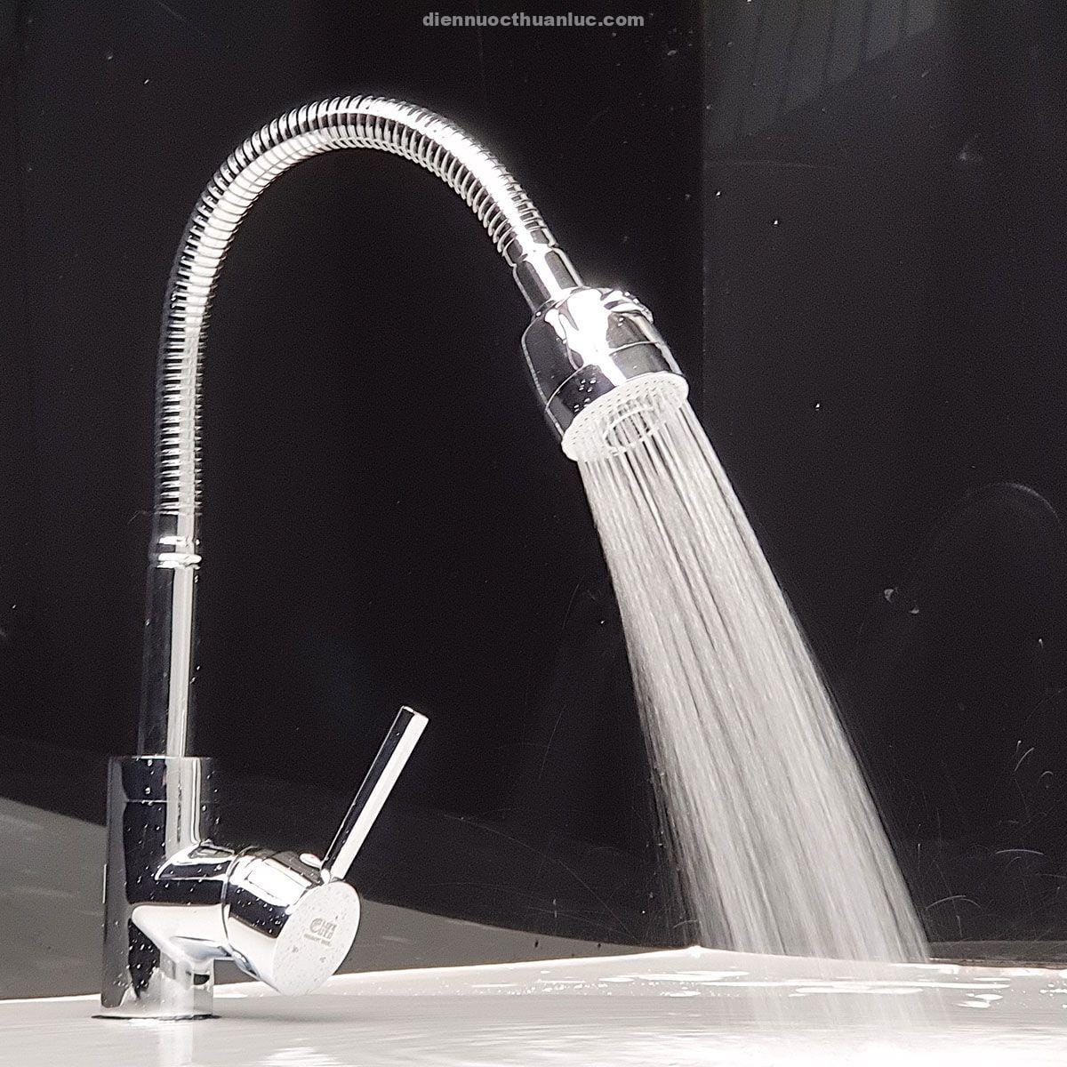 Vòi rửa chén nóng lạnh EL-KM03 Eurolife Vòi rửa chén nóng lạnh EL-KM03 Eurolife